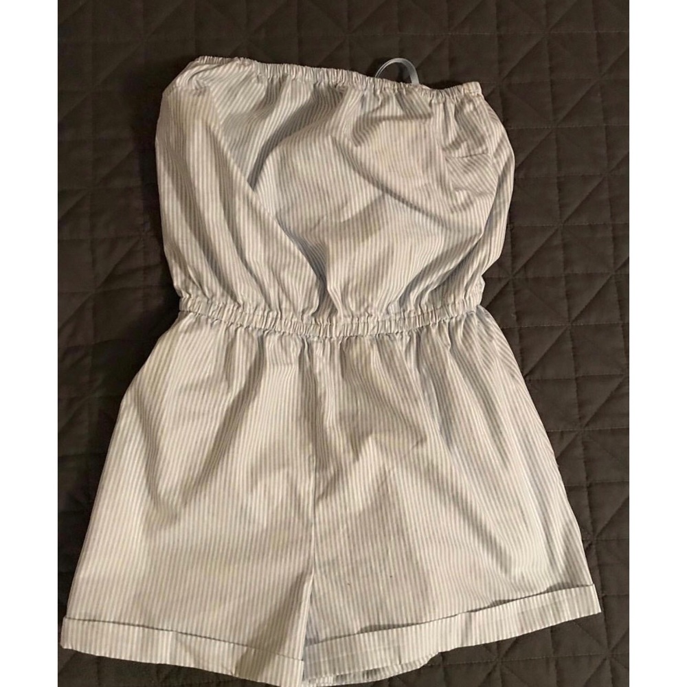 Stripped romper